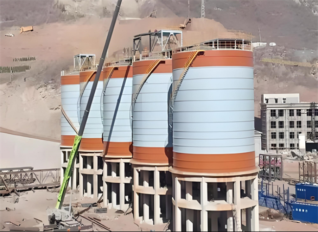 阳泉高架钢板仓